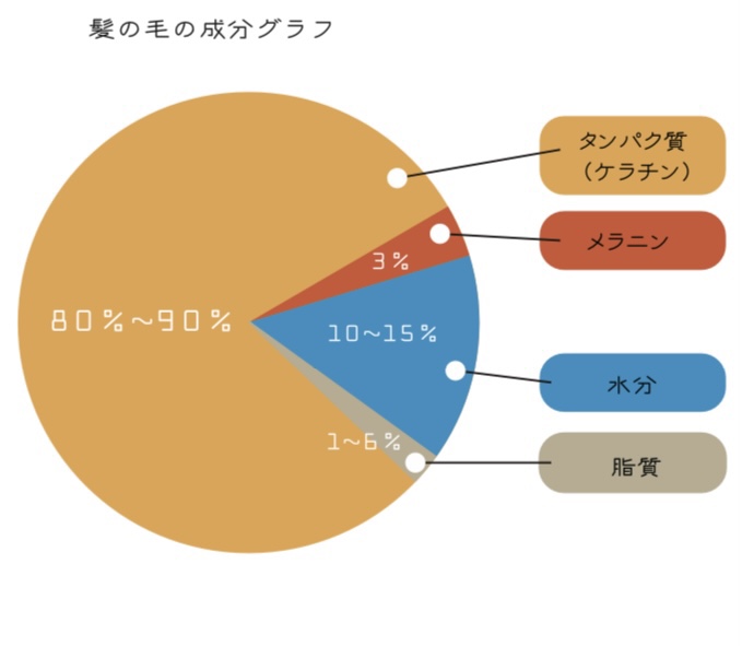 ケラチン含有量